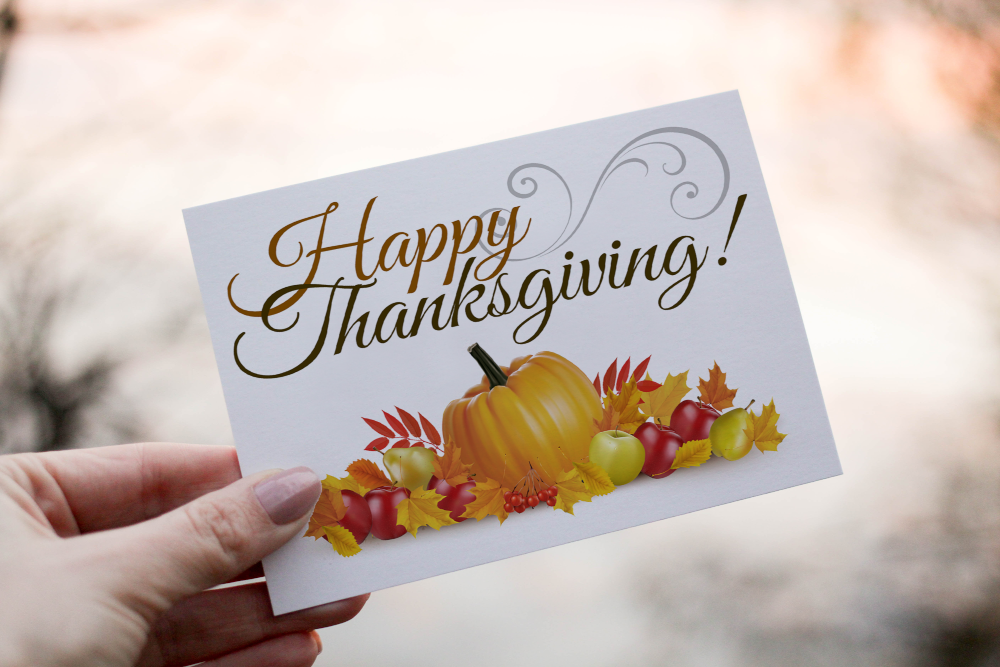 Pumpkin Happy Thanksgiving Card, Thanksgiving Card - Click Image to Close